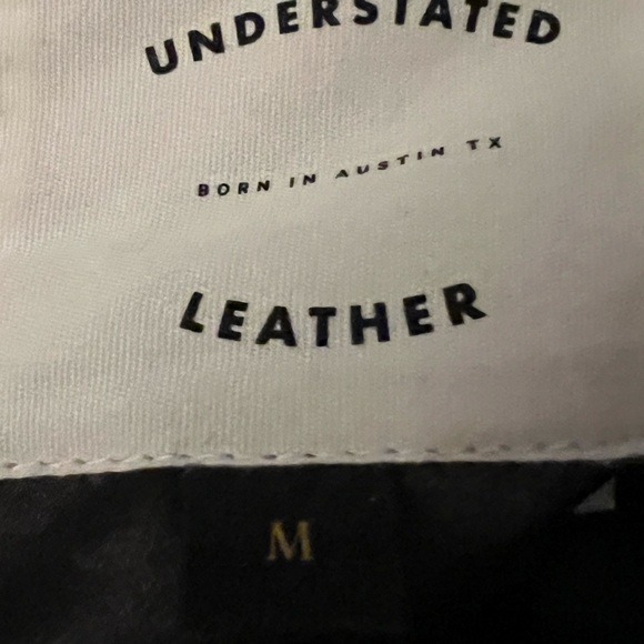 Lamb leather Brown Mini Ruffle Accent Understated Leather Austin TX Medium - Picture 8 of 12